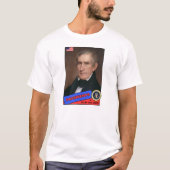 William Henry Harrison Baseball Card T-Shirt (Vorderseite)