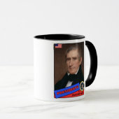 William Henry Harrison Baseball Card Tasse (VorderseiteRechts)