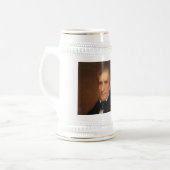 William Henry Harrison Bierglas (Vorderseite Links)