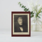 William Henry Harrison, Neunter Präsident Postcard Postkarte (Stehend Vorderseite)