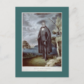 William Henry Harrison Portrait-Postkarte Postkarte