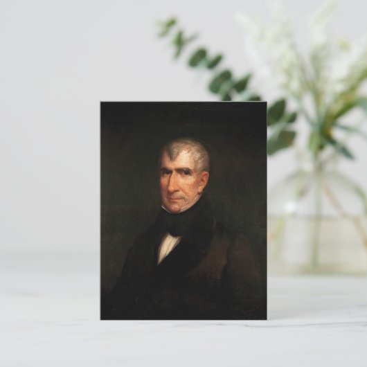 William Henry Harrison Postkarte (Stehend Vorderseite)