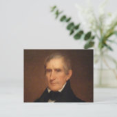 William Henry Harrison Postkarte (Stehend Vorderseite)