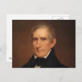 William Henry Harrison Postkarte (Vorne/Hinten)