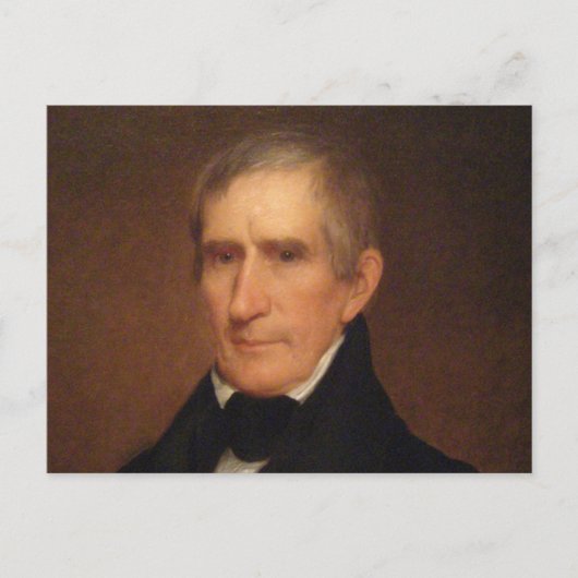 William Henry Harrison Postkarte (Vorderseite)