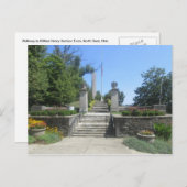 William Henry Harrison Tomb Postkarte (Vorne/Hinten)