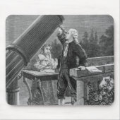William Herschel entdeckt den Planeten Uranus Mousepad (Vorne)