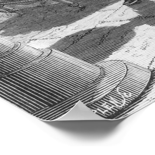 William Herschel entdeckt den Planeten Uranus Poster (Ecke)