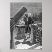 William Herschel entdeckt den Planeten Uranus Poster (Vorne)