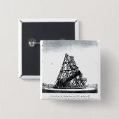 William Herschels vierzig Fuß-Teleskop Button (Vorne & Hinten)