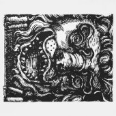 William Hogarths Löwenkopf Taverne Fleecedecke (Vorderseite (Horizontal))