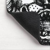 William Hogarths Löwenkopf Taverne Mousepad (Ecke)