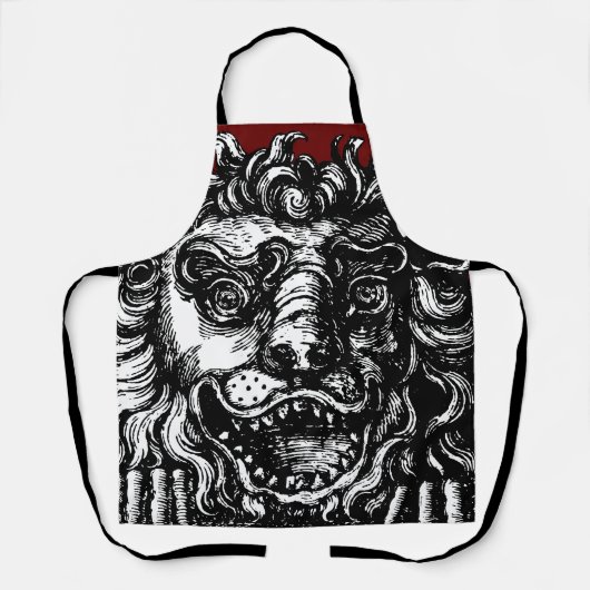 William Hogarths Löwenkopf Taverne Schürze (Vorderseite)