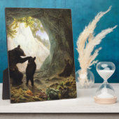 William Holbrook Bart Bear and Cubs 1864 Fotoplatte (Seite)