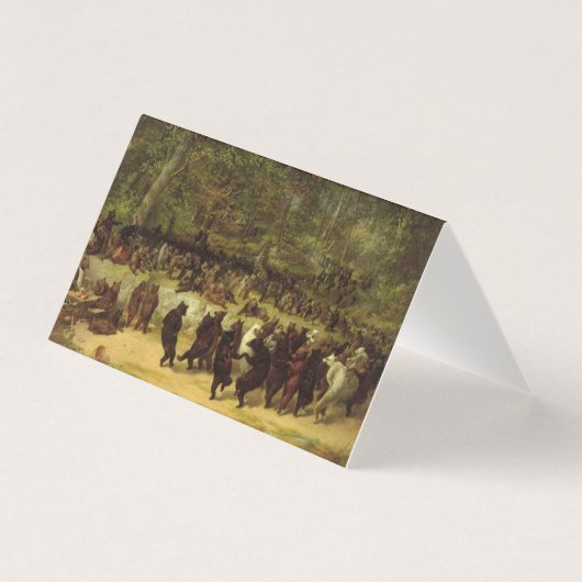 William Holbrook Bart - Der Bärentanz (Vorderseite)