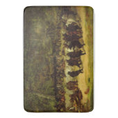 William Holbrook Bart - Der Bärentanz Badematte (Vorderseite Vertikal)