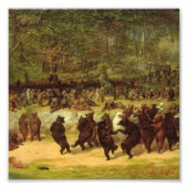 William Holbrook Bart - Der Bärentanz Fotodruck (Vorne)