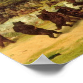 William Holbrook Bart - Der Bärentanz Poster (Ecke)