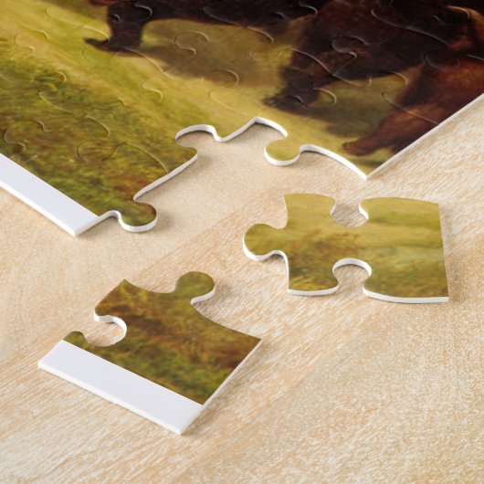 William Holbrook Bart - Der Bärentanz Puzzle (Seite)