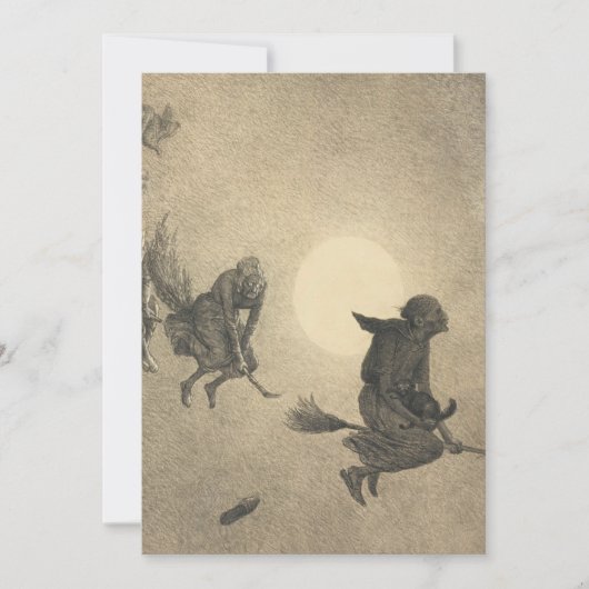 William Holbrook Bart The Hexe's Ride 1870 Einladung (Vorderseite)