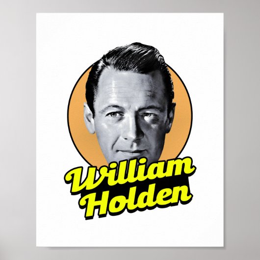 William Holden Klassiker Poster (Vorne)