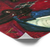 William Holman Hunt Awakening Conscience Poster (Ecke)