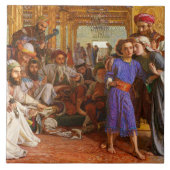 William Holman Hunt - Das Finden des Erretters Fliese (Vorderseite)