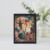 William Holman Hunt Der Schatten des Todes Postkarte (Stehend Vorderseite)