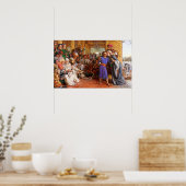 William Holman Hunt Die Suche nach dem Erlöser Poster (Küche)