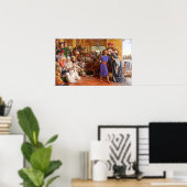William Holman Hunt Die Suche nach dem Erlöser Poster (Heimbüro)