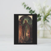 William Holman Hunt Licht der Welt Postkarte (Stehend Vorderseite)