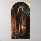 William Holman Hunt Light of the World Poster (Vorne)