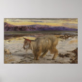 William Holman Hunt The Scapegoat Poster (Vorne)