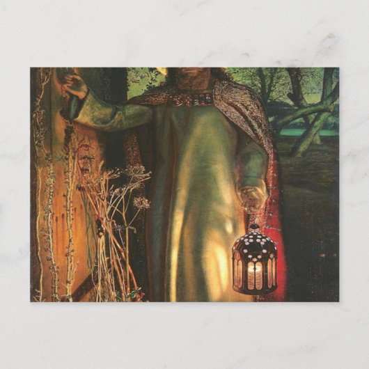 William Holman jagt das Licht der Welt Postkarte (Vorderseite)
