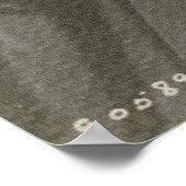 WILLIAM HOWARD TAFT als Oberrichter SCOTUS Print Poster (Ecke)