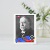 William Howard Taft Baseball Card Postkarte (Stehend Vorderseite)
