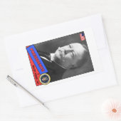 William Howard Taft Baseball Card Rechteckiger Aufkleber (Umschlag)