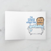 William Howard Taft Gruß "I Taft to be Honest" Karte (Innenseite)