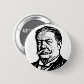 William Howard Taft-Knopf Button (Vorne & Hinten)