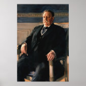 WILLIAM HOWARD TAFT Portrait by Anders L. Zorn Poster (Vorne)