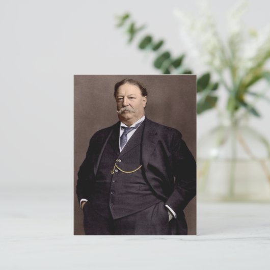 William Howard Taft Postkarte (Stehend Vorderseite)