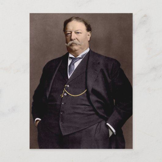 William Howard Taft Postkarte (Vorderseite)