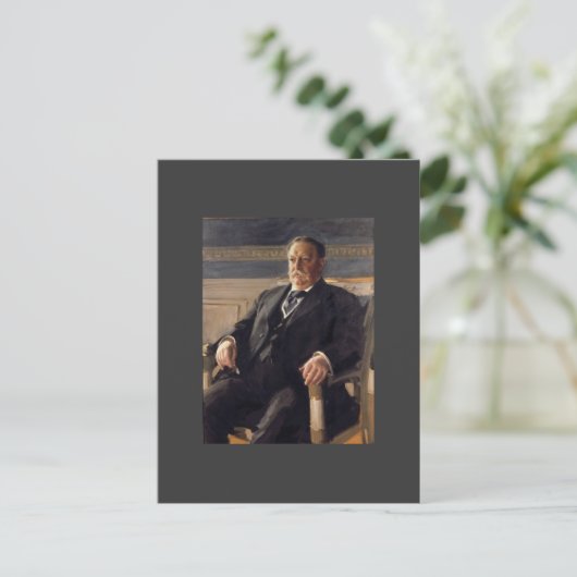 William Howard Taft Postkarte (Stehend Vorderseite)