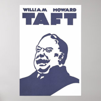 William Howard Taft US-Präsident Poster