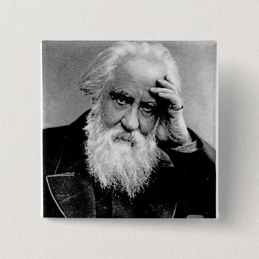 William Huggins, 1910 Button (Vorderseite)