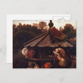 William Hunt - Festival von St. Sin, The Dovecote Postkarte (Vorne/Hinten)