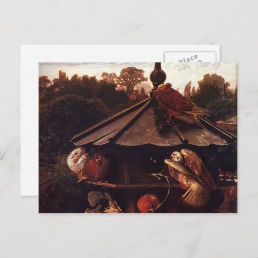 William Hunt - Festival von St. Sin, The Dovecote Postkarte (Vorne/Hinten)