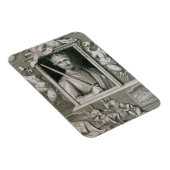 William I. der Eroberer (1027-87) König von Englan Magnet (Rechte Seite)