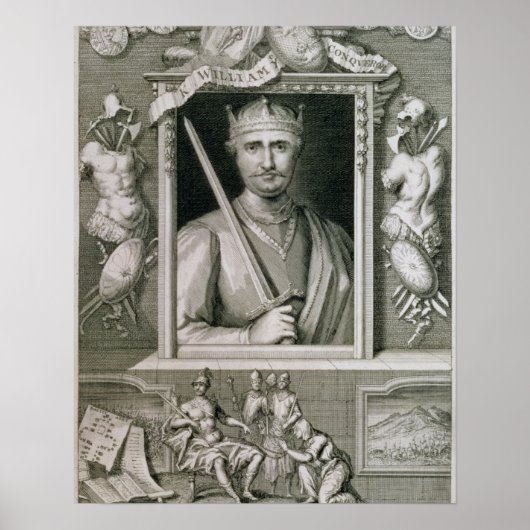 William I. der Eroberer (1027-87) König von Englan Poster (Vorne)
