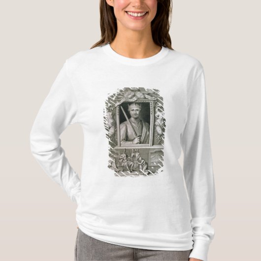 William I der Eroberer-(1027-87) König von England T-Shirt (Vorderseite)